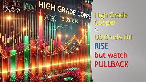 High Grade Copper & US Crude Oil RISE but watch PULLBACK