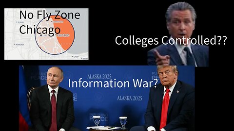 No Fly Zones Over Cities, Intellegence Sharing, Misseles to Ukraine and Colleges Controlled? What?!