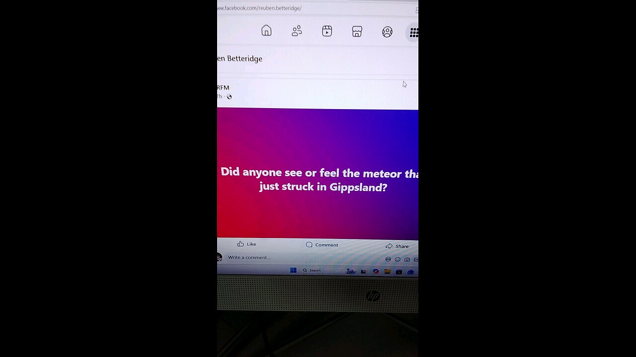 2.11.25. Vic. Aust. Boom. Widows shook. Apophis 99942. Incoming.