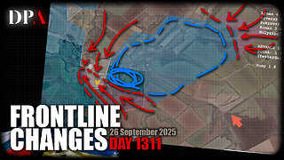 [ Ukraine Frontline Changes ] ENCIRCLEMENT!!! Lyman Front is disintegrating! Russian pincers coming