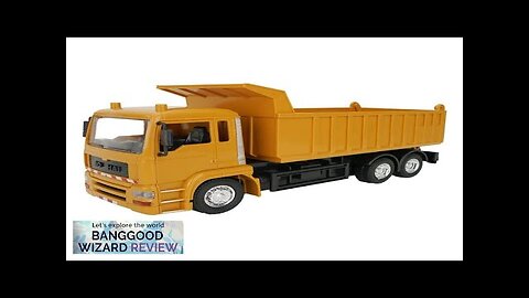 3824 1/24 10CH RC Car Truck Dump Remote Control Construction Children's Engineering Review