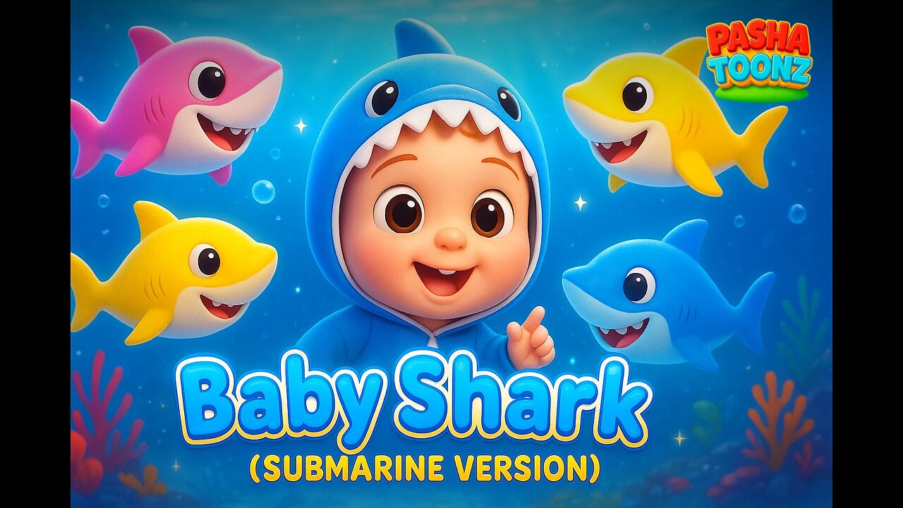 Baby Shark Submarine Adventure 🚢 | Kids Songs & Nursery Rhymes | PashaToonz