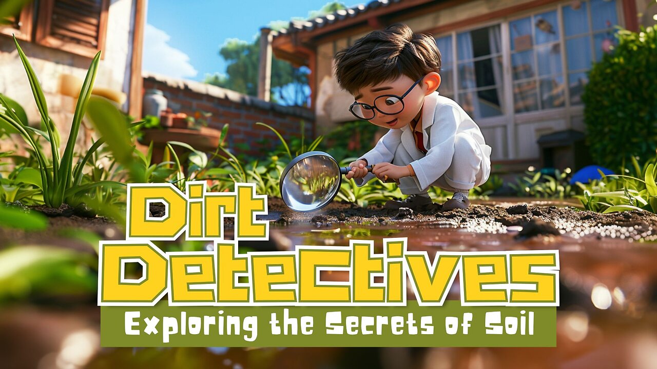 🌟 Dirt Detectives: Exploring the Secrets of Soil! | Kids Learning Animated Video 🌟