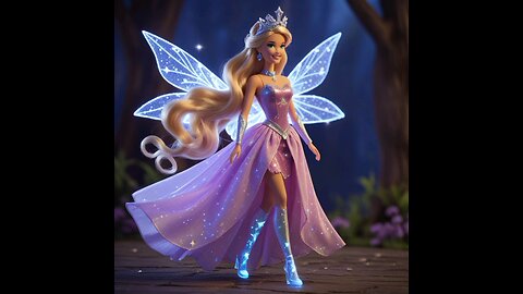 Barbie Gets Wings: A Magical Transformation into a Fantasy World