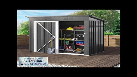 Garden Buildings Patio Storage Shed Heavy Duty Metal Tool Sheds Storage House Review