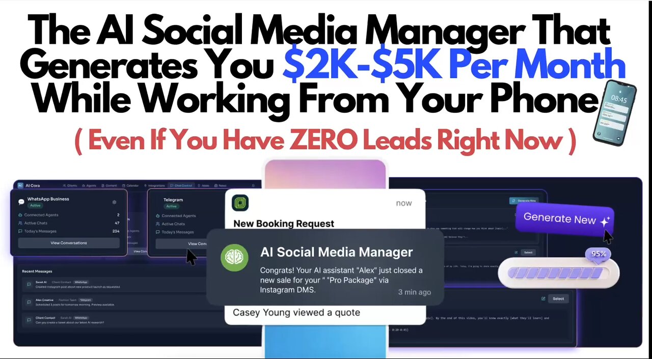 AICora Webinar: How To Create Dedicated AI Managers That Live & Work For You Via WhatsApp, SMS, Chat
