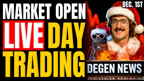 Stocks Drop, Crypto Plummets & The Week Ahead || Live Day Trading