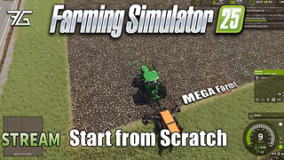 MEGA FARM START FROM SCRATCH | FS25 - STREAM 1
