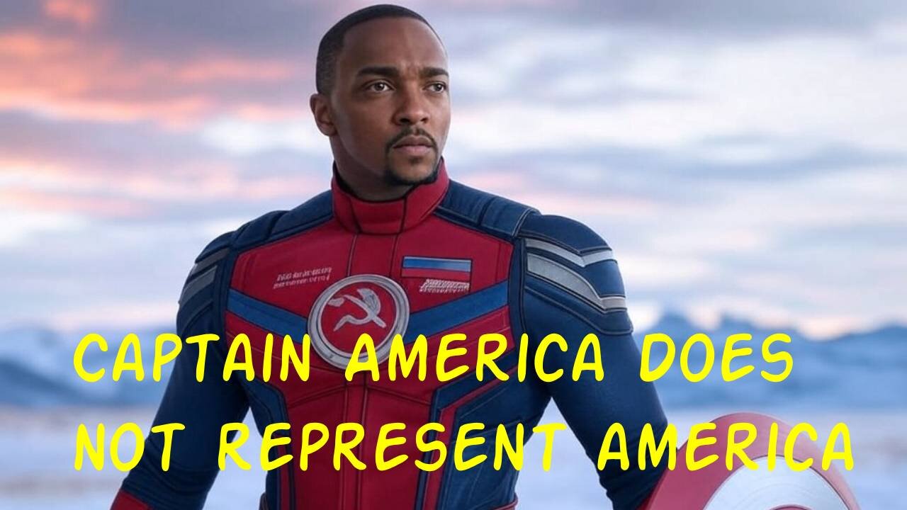 Anthony Mackie AKA Falcon AKA DEI Capt. America says that Capt. America does not represent America.