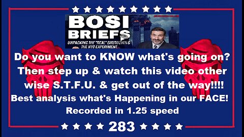 Best analysis of what is Happening in our FACE!