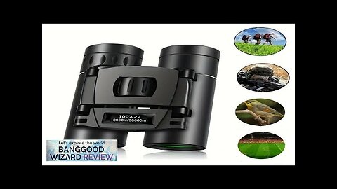 100x22 HD Telescope 3000m Phone Binoculars High Magnification BAK4 Micro Telescope Review