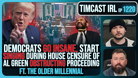 Democrats SHUT DOWN Congress Blocking Censure Of Al Green, OBSTRUCT House w/Joe Redden | Timcast IRL