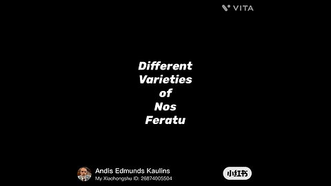 Different Varieties of Nos Feratu