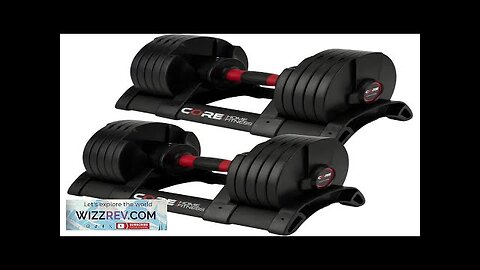 Adjustable Dumbbell Weight Set by Affordable Dumbbells Space Saver Dumbbells Review