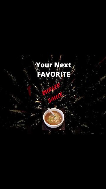 Better Burger with this sauce #shorts