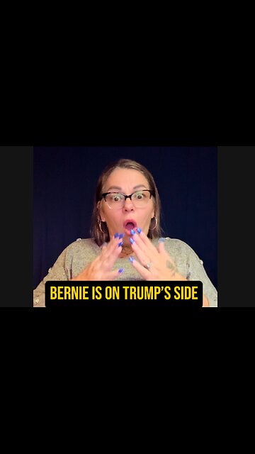 🚨 Bernie On Trump’s Side! 😱 #ASL #deaf #signlanguage