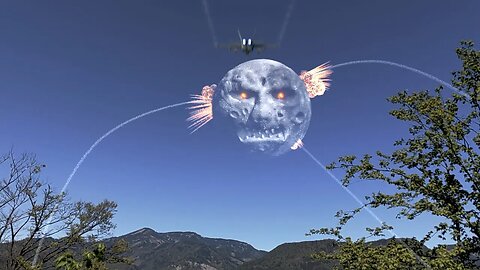 Lunar Moon shot down by Air Force. PSN Experiment