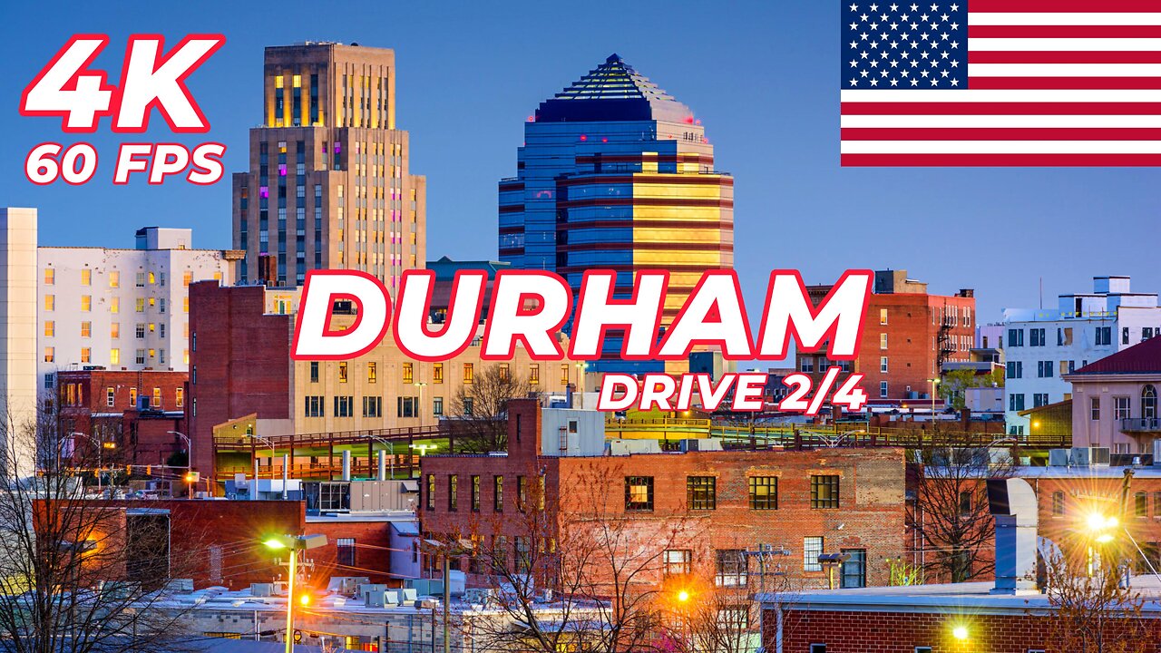 Durham Drive on a Great Day Part 2/4, North Carolina USA