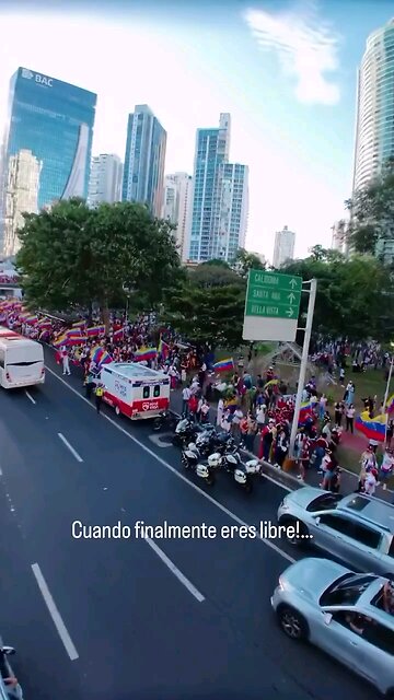 Thousands of Venezuelan refugees have gathered in Panama to celebrate Maduro’s capture .