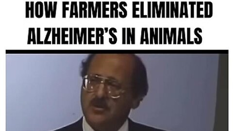 How Farmers Eliminated Alzheimer's Disease in Animals