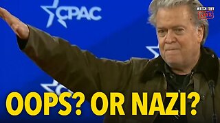 Bannon's CPAC SALUTE: "ACCIDENT" or OPEN FASCISM? | The Tony Michaels Podcast #845