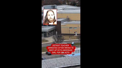 Detroit teacher Jacob Suder arrested in Ohio Chid-prost!tution sting; now on leave.