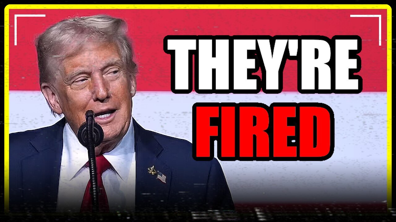 Trump just FIRED 154,000 FEDERAL WORKERS