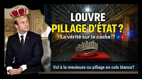 "Le casse" du LOUVRE ... Un pillage d'ETAT ? (Hd 1080)