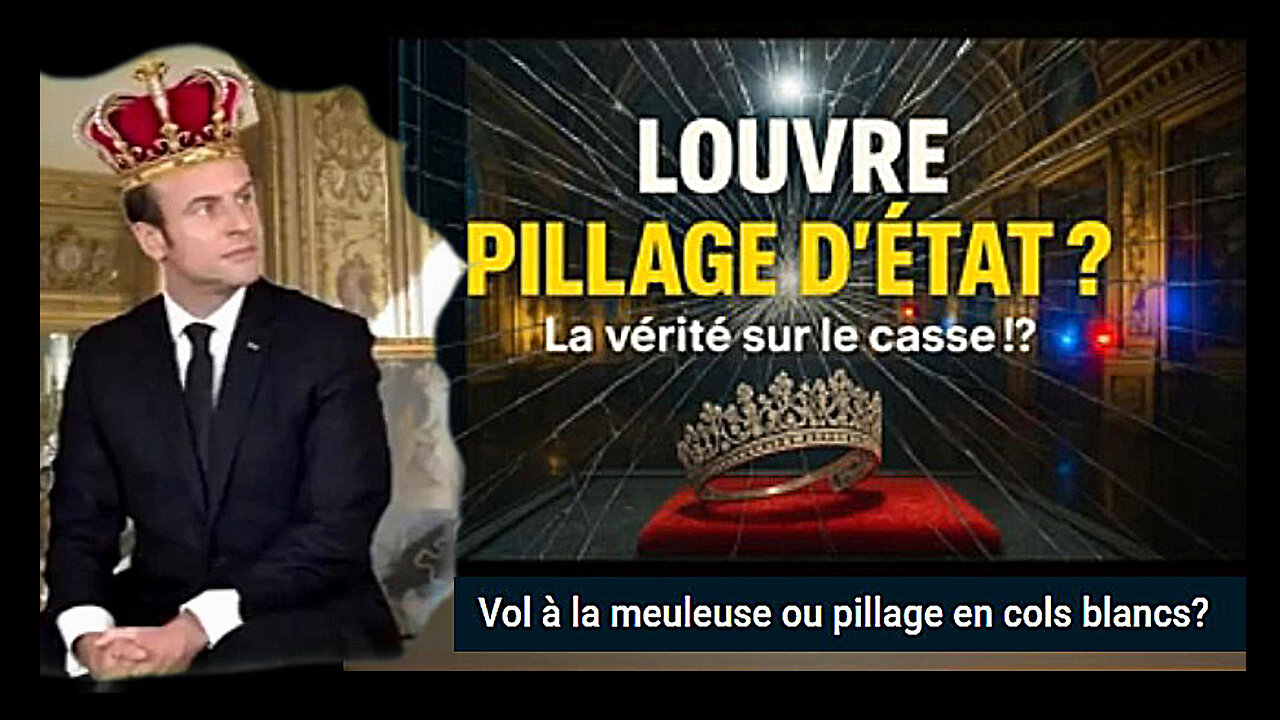 "Le casse" du LOUVRE ... Un pillage d'ETAT ? (Hd 1080)