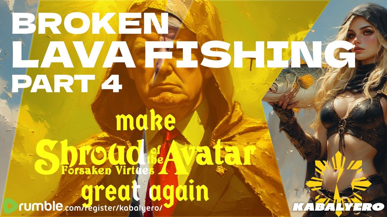 Shroud of the Avatar: Lava Fishing in Broken Lava Pools - Part 4