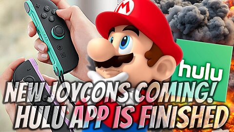 Nintendo Switch 2 NEW Joy Cons Release Date + Bad News For Hulu On The Switch!!!