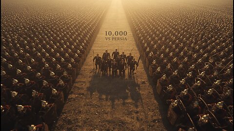How 10,000 Greeks Stopped 25,000 Persians!