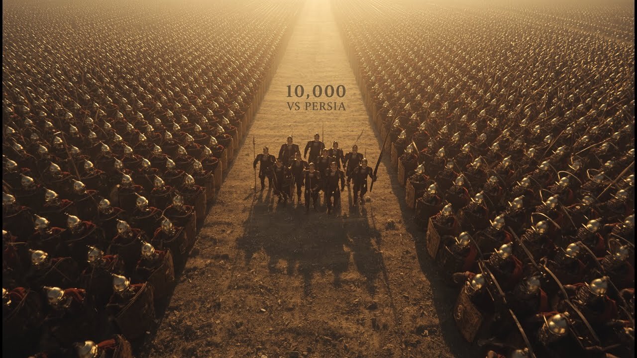 How 10,000 Greeks Stopped 25,000 Persians!