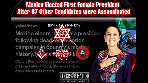 Mexico Elected First Female President Claudia Sheinbaum After 37 Other Candidates were Assassinated