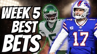 💰NFL Week 5 Best Bets🔥Player Prop Picks, Parlays, Predictions FREE Today October 5th