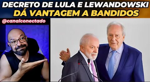 In Brazil, once again Lula helps criminals by signing a decree against the police...