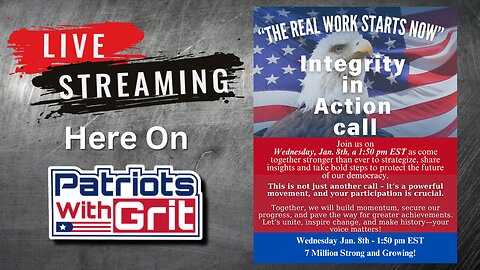 Integrity In Action Call: The Work Begins Now