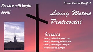 Wednesday Evening Service 10-1-25