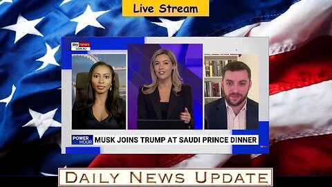 Sky News Australia 11/20 - Elon Musk won’t set up political party as he won’t get rid of his Mars