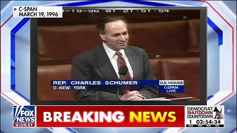 Flashback: Chuck Schumer and Hillary Support Limiting Benefits For Illegal Aliens