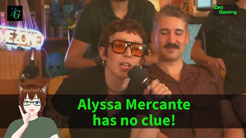 Alyssa Mercante (Former Senior Editor of Kotaku) has no clue!