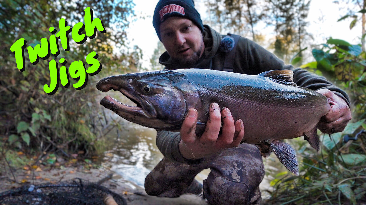 Twitching Jigs for Coho Salmon in FAST Water