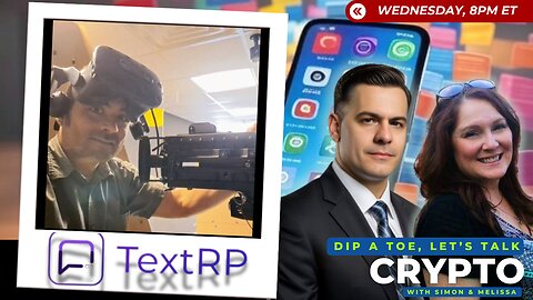 Dip A Toe, Let's Talk Crypto! Live Every Wednesday 8pm ET