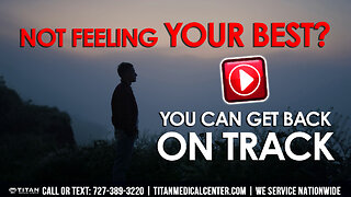 Not feeling your best? Titan Medical Center can help you get back on track.