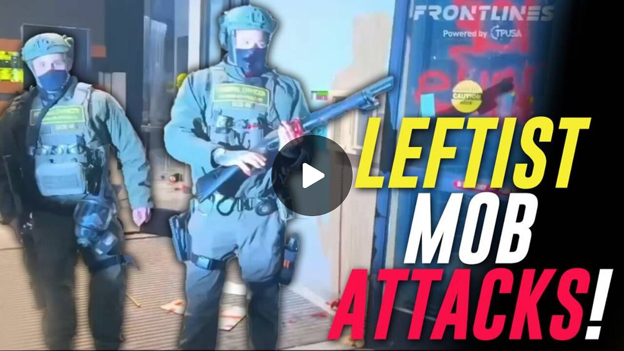 VIDEO: Watch Two Brave ICE Officers Fight Off A Violent Leftist Mob That Invaded Their Hotel! Time For President Trump To Either Declare The Insurrection Act Or Pull ICE Out Of Minneapolis.