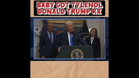Baby Got Tylenol feat DJT Rx