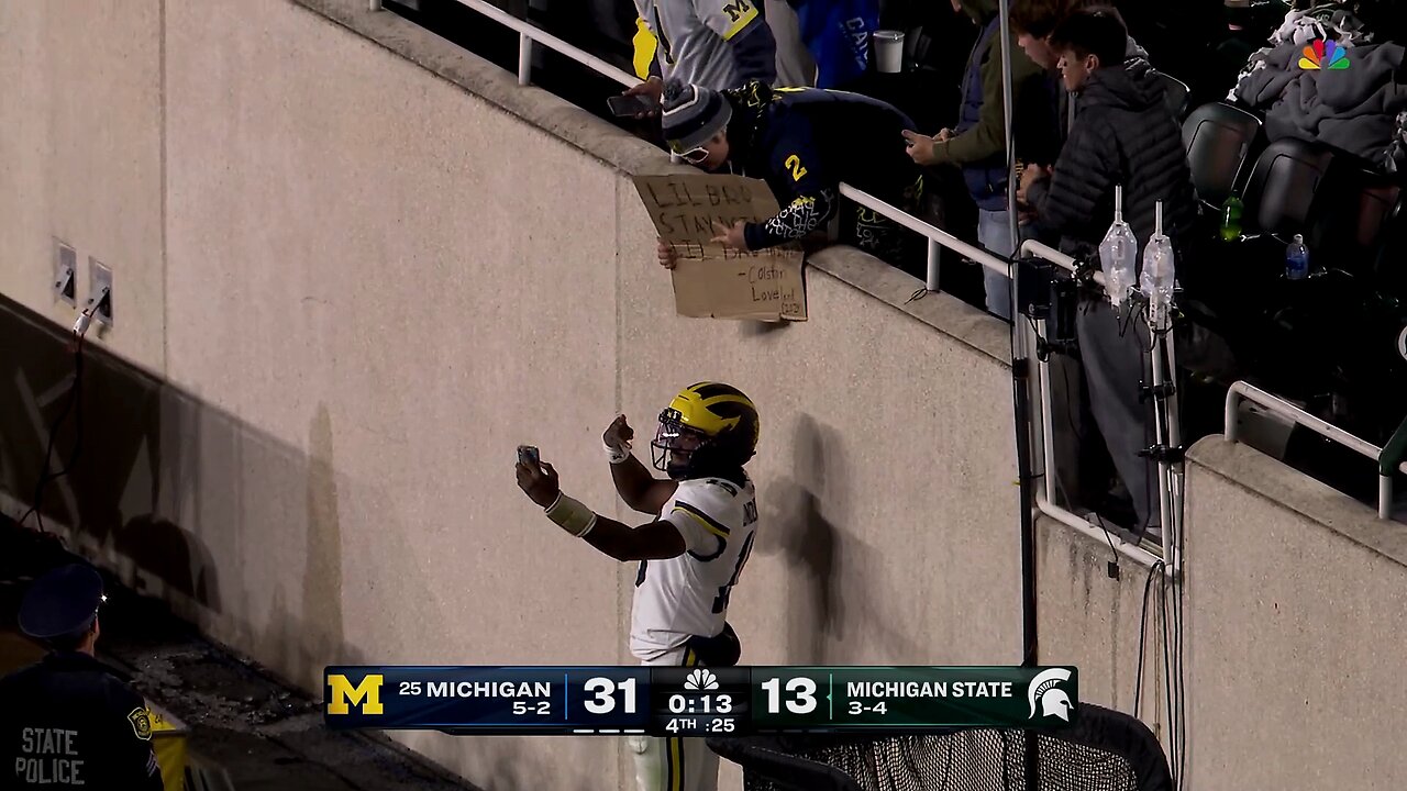 2025 Week 9 - Michigan State - Every Snap + Replays