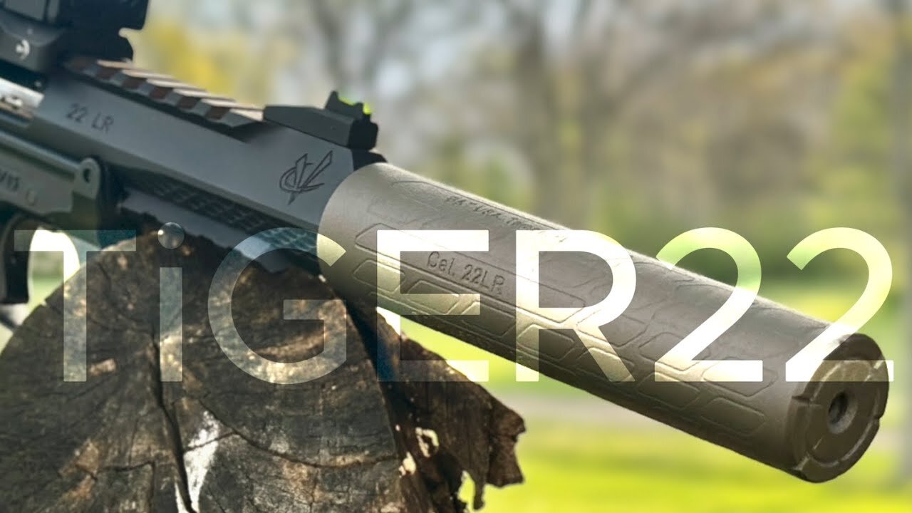 B&T TiGER22 Ti Rimfire Suppressor