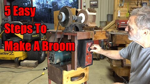 Making A Spider Getter Broom