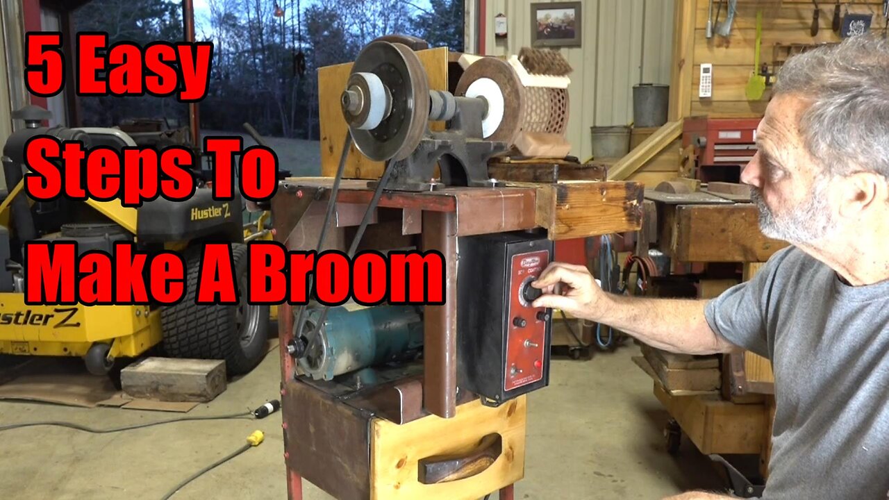 Making A Spider Getter Broom